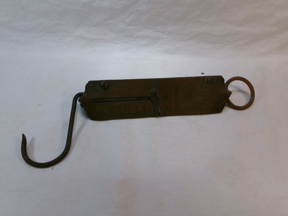 Vintage Frary's Improved Spring Balance Warranted Hanging Scale