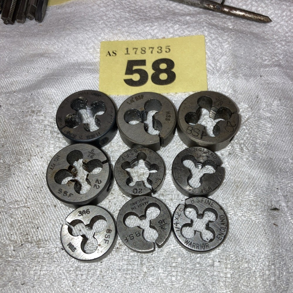 BSF dies to clear. X 9 ENGINEERING