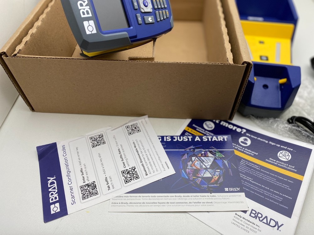 Brady V4500 - Kit - barcode scanner - 177229