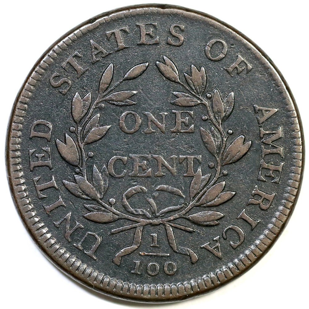 1807 S-271 "Comet" Draped Bust Large Cent Coin 1c