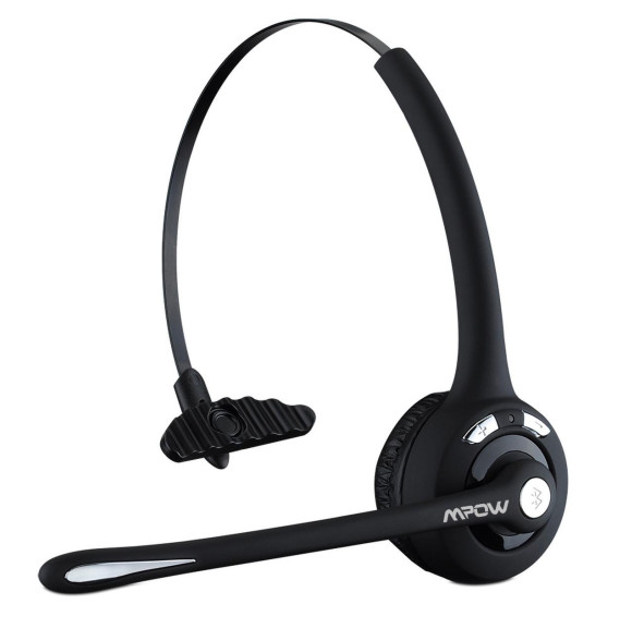 Mpow Office Trucker Bluetooth Headset Noise Cancelling Wireless Headphone w/ Mic