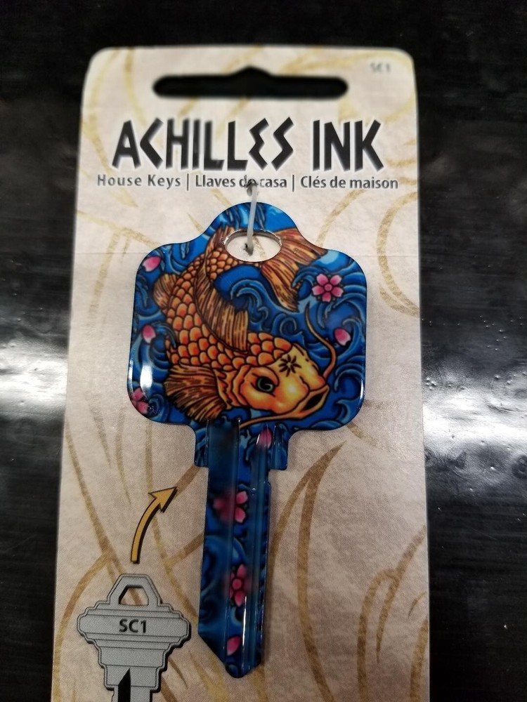 KOI FISH SCHLAGE SC1 KEYBLANK