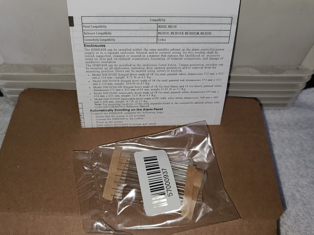 DSC HSM3408 PowerSeries Pro 8 Zone Expander NEW