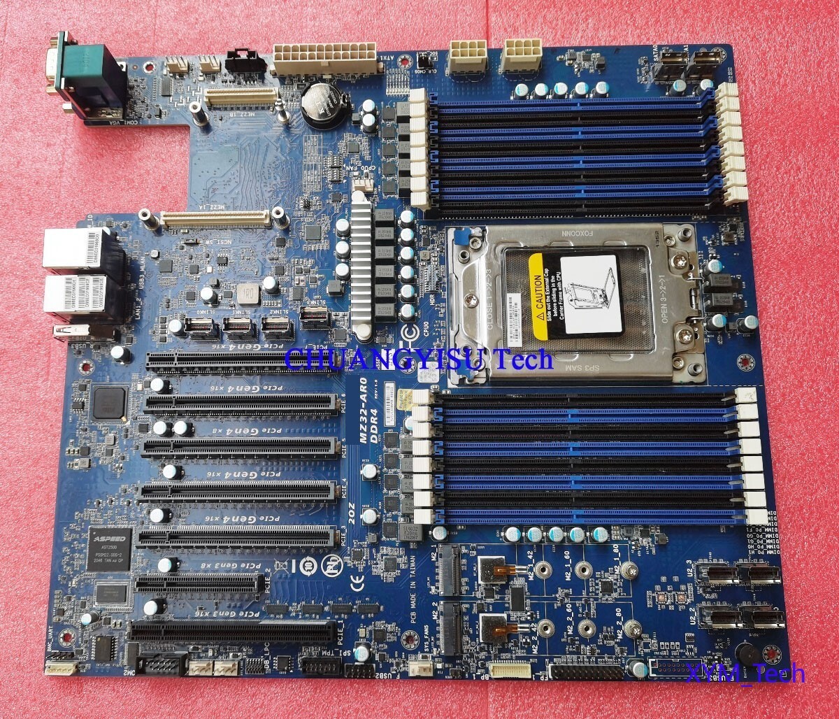 FOR Gigabyte MZ32-AR0 EPYC Motherboard with PCIE 4.0,Support Rome Milan