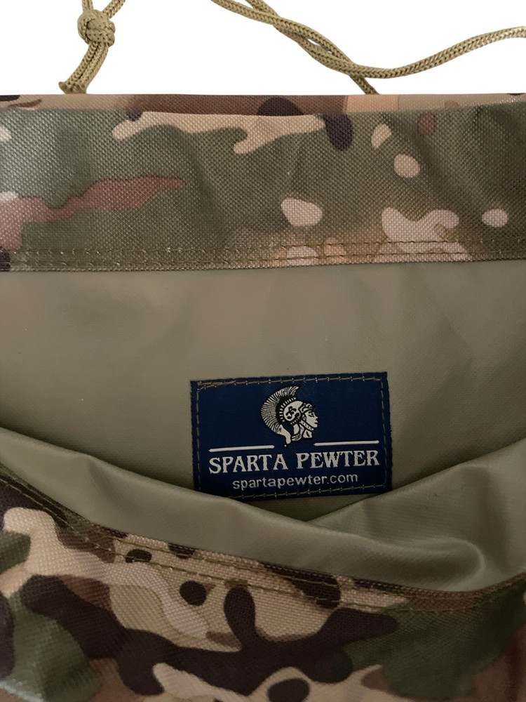 Army ROTC Southern Strike Battalion String Backpack 16"x 13" Camo