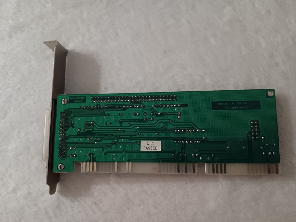 Vintage SCSI Smart & Friendly 3510A 16-Bit ISA Internal-External Controller Card