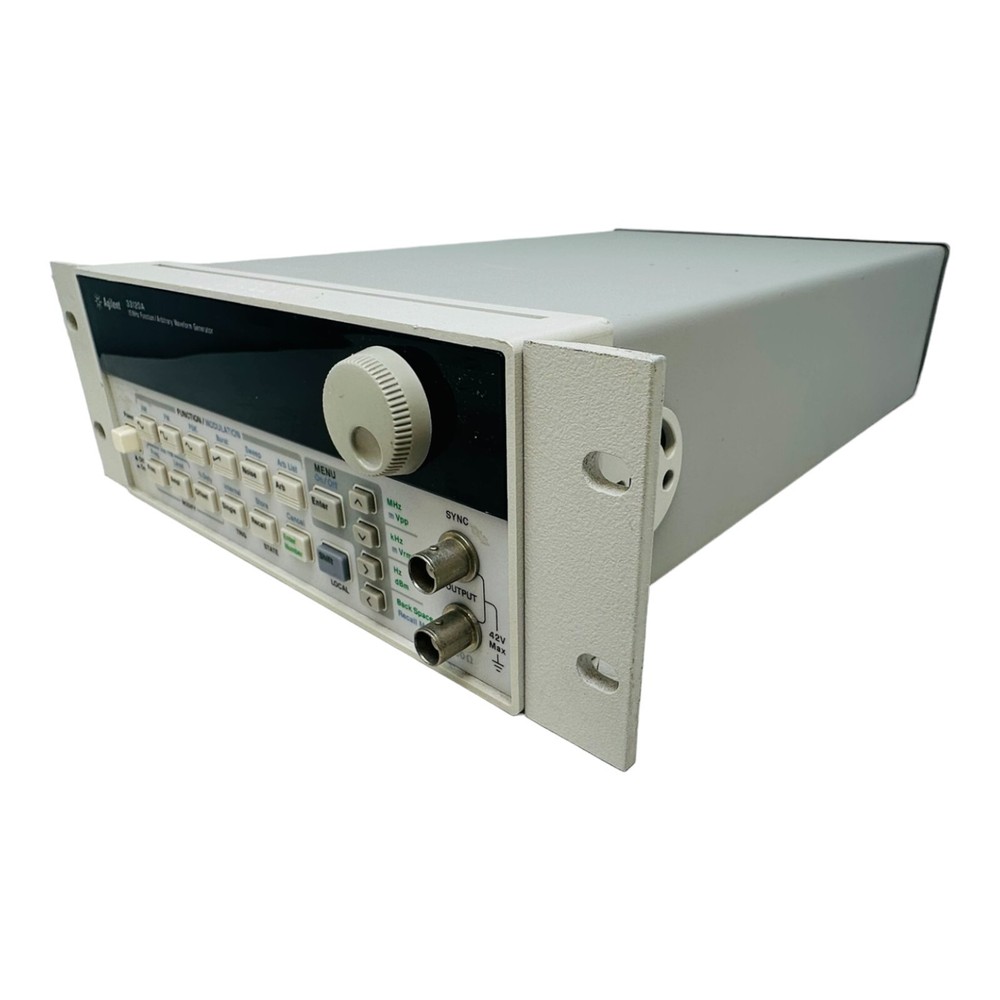 AGILENT 33120A 15MHz FUNCTION/ARBITRARY WAVEFORM GENERATOR PASSES SELF-TEST RM