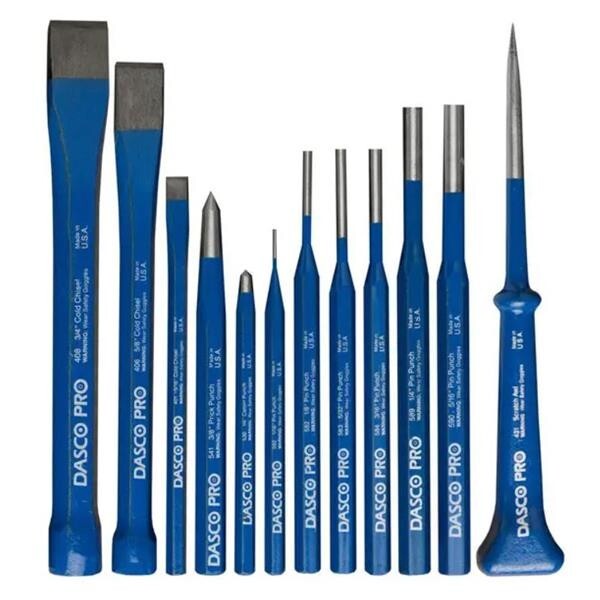Marshalltown 12 Piece Punch & Chisel Kit