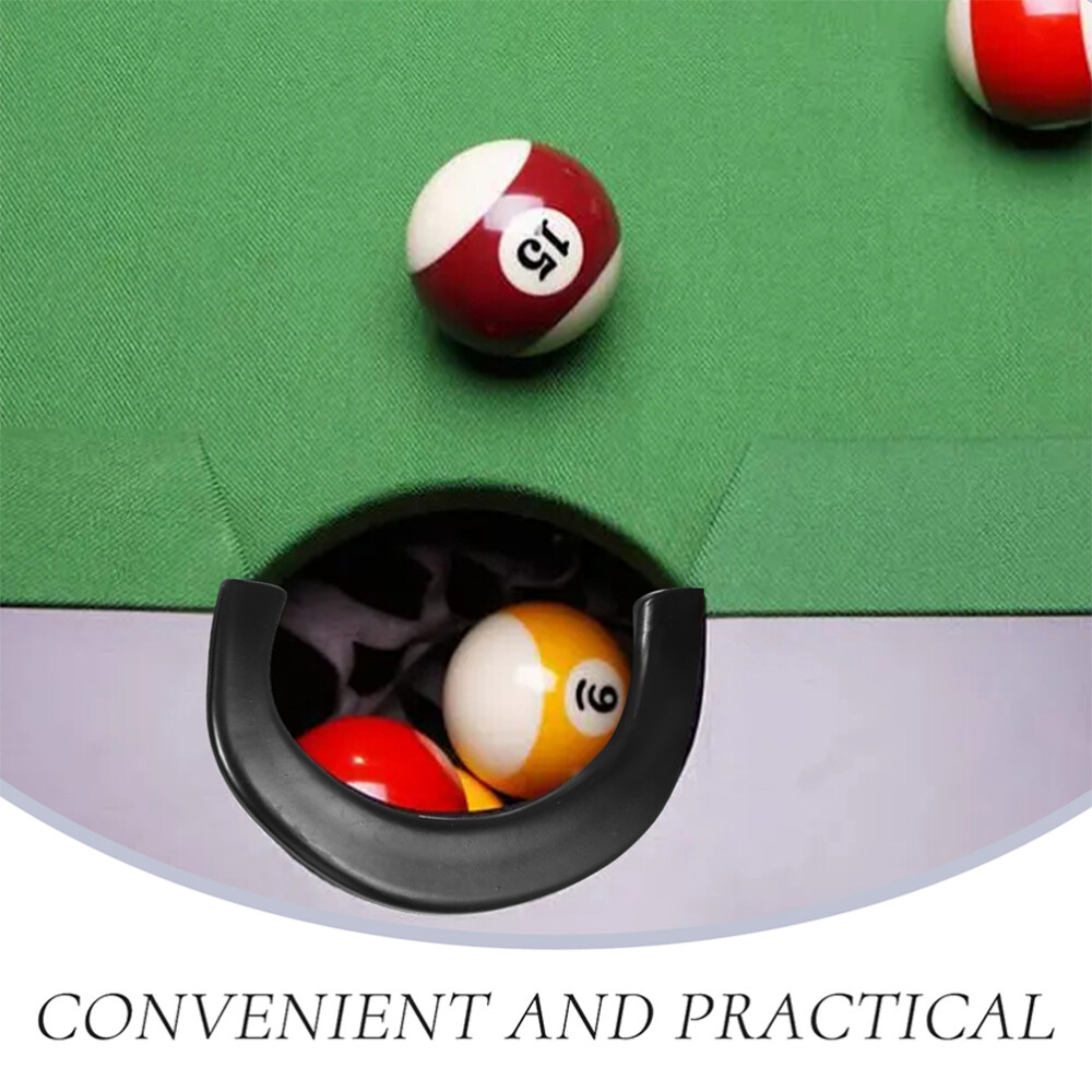 1 Set Billiard Liner Small Pool Table Liner Plastic Billiard Pocket Liner