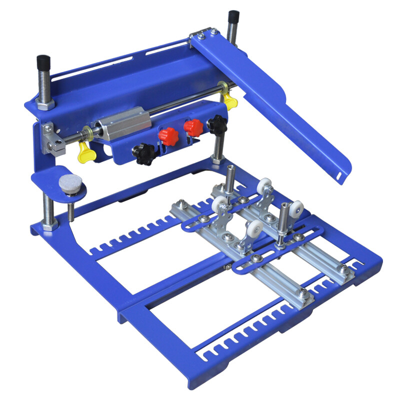 1 Color Manual Cylinder Press Printer Micro-adjust Screen Printing Machine