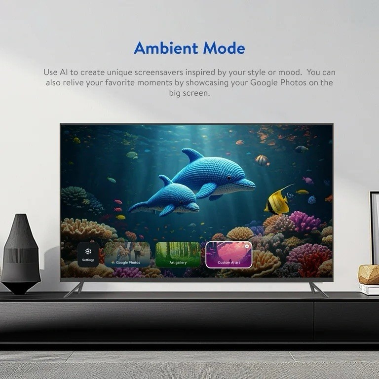 onn 4K Plus Streaming Device, Google TV, Dolby Vision, Remote with Voice Control