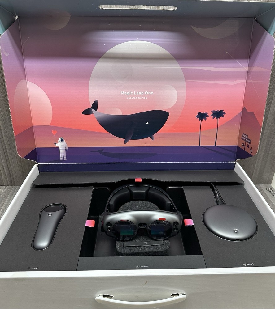 MAGIC LEAP ONE Creator Edition Augmented Reality AR Headset Kit Size 1 M9001