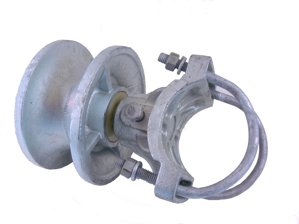 (1) CANTILEVERED GATE ROLLER: Hardware for 4" posts & 2-3/8"(2-1/2") Gate Frame