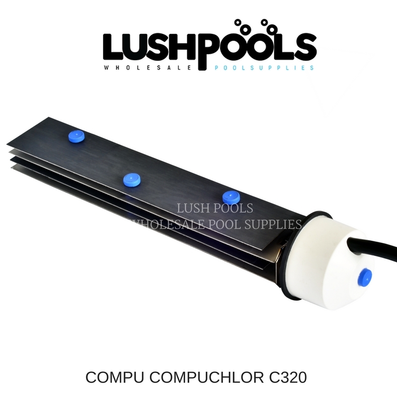 COMPU Compuchlor Compupool C320 Replacement Salt Chlorinator Cell 5yr Warranty