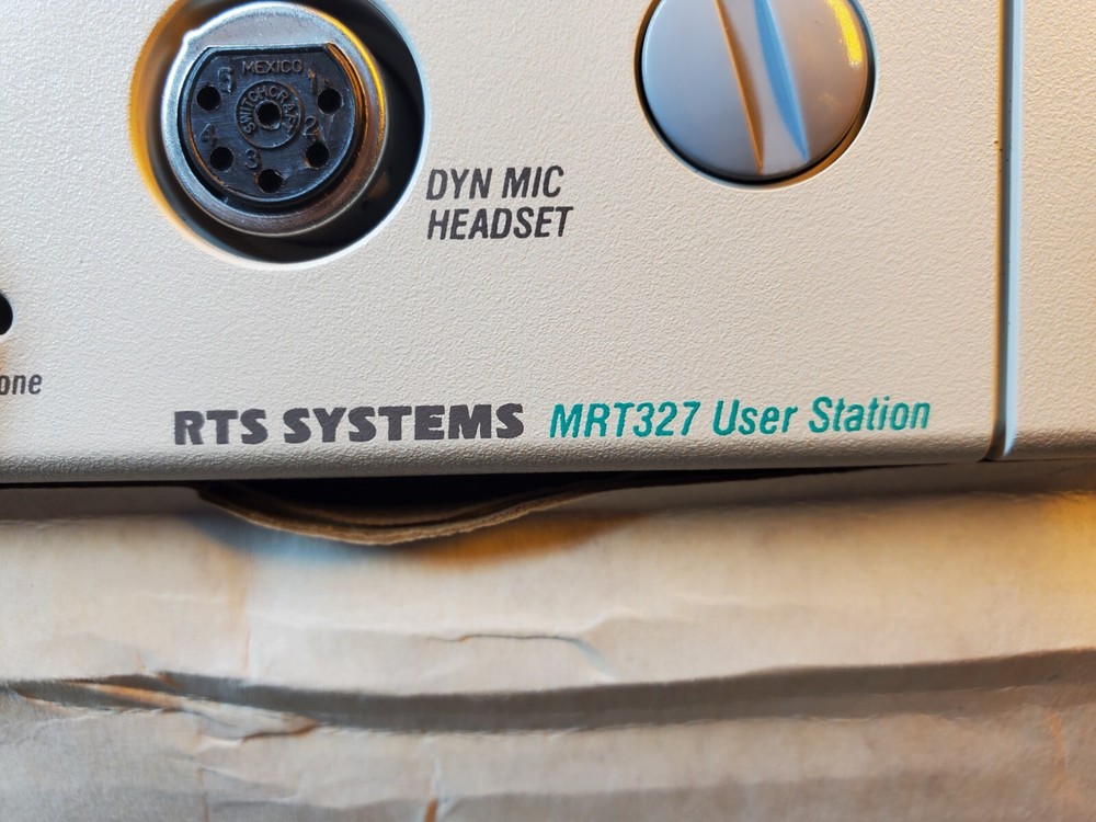 TELEX RTS SYSTEMS MRT327 USER STATION STILL IN BOX NEVER USED