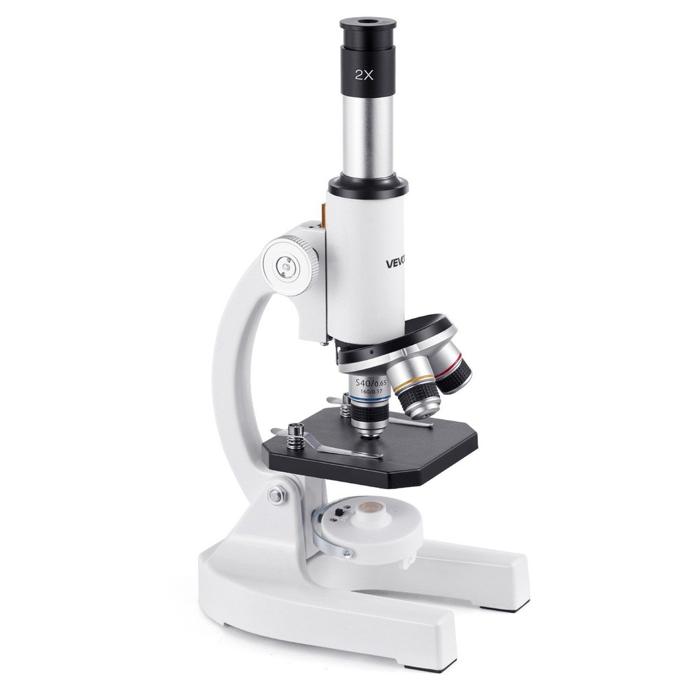 VEVOR Microscope for Kids Adults, 40X-2000X Professional Compound Microscope Mob