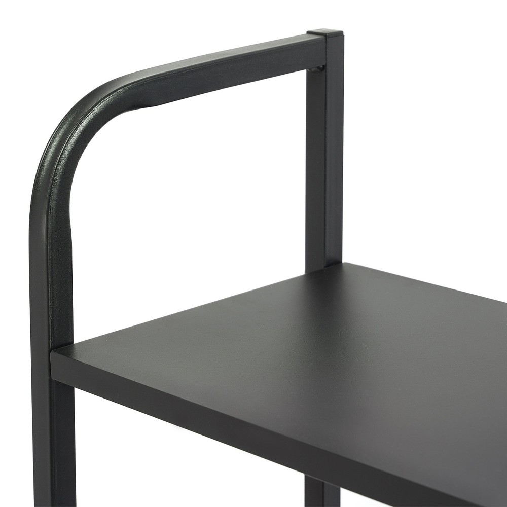 2-Tier Desktop Shelf Bracket with Pegboard Tabletop Organizer Bookshelf Storage
