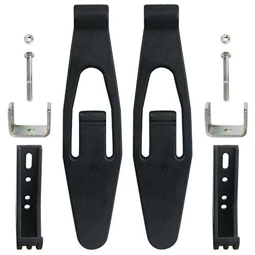 Hood Latch Strap with Catch Bracket Kit 2 Pack Compatible with Kenworth 2 SET