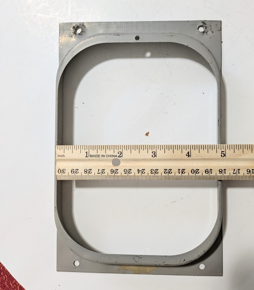 6- Vintage NuTone 2025-A Intercom System Speaker Mounting Bracket Frame.