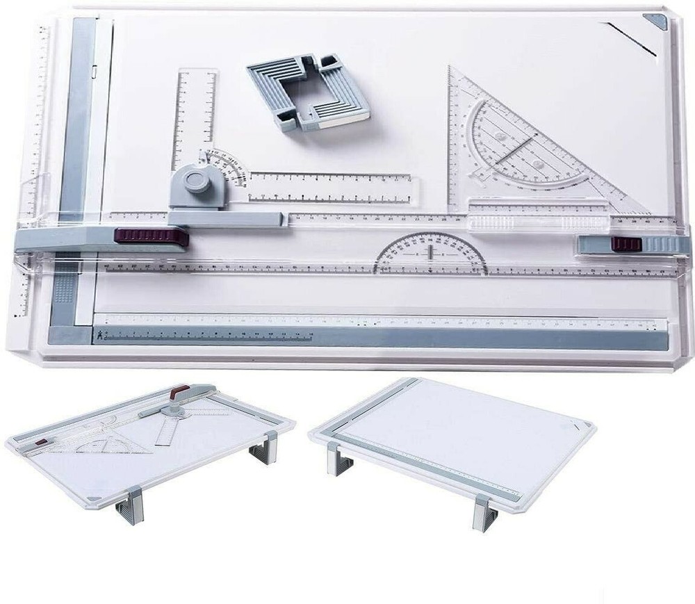 RUNMIND Metric A3 Drafting Table Drawing Board and Measuring System