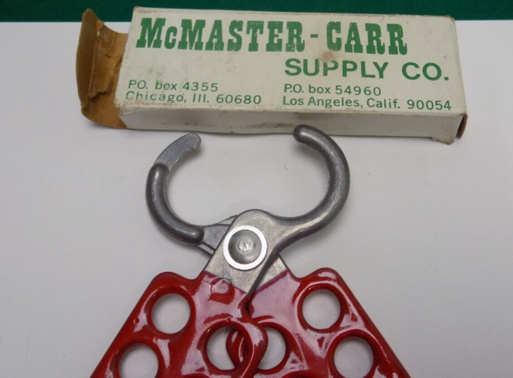 LOCK OUT #OG-80 - McMASTER CARR SUPPLY CO.