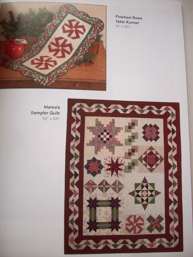 Lessons from Mama quilt pattern booklet