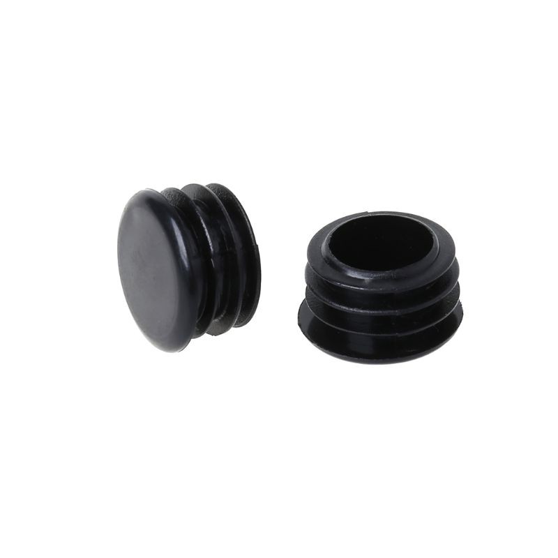 2 Pcs/Set Handlebar Cap Plug Dustproof Grips End Bar Plugs Plastic Stopp