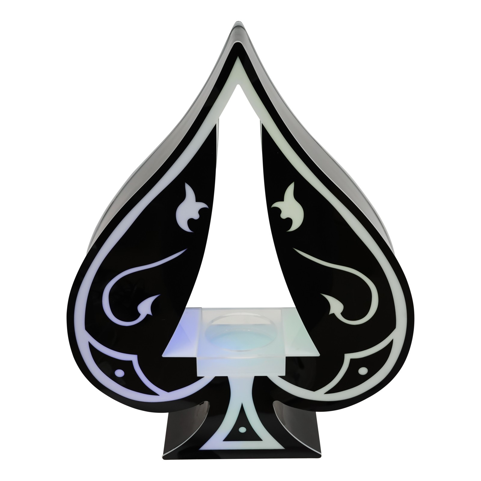 LED Lighted Liquor Bottle Display Ace of Spades Champagne Bar Bottle Stand Shelf