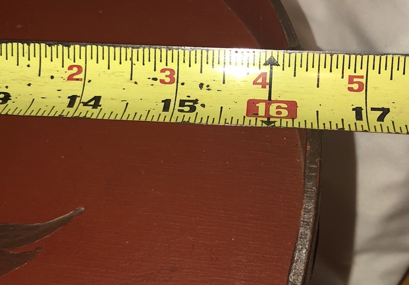 Vintage Fun HP Red Wood Wooden Chicken Hens Farmhouse Serving Tray