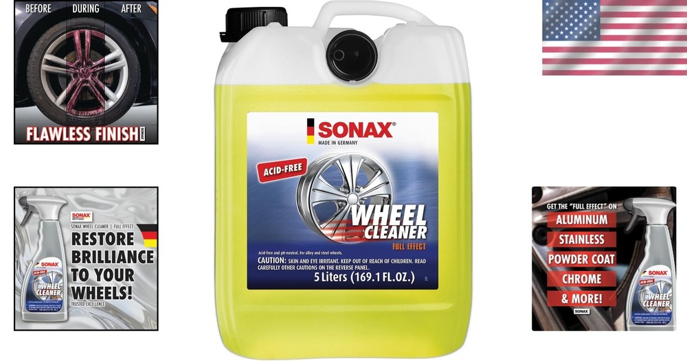 Effective Brake Dust Remover - Chrome & Alloy Safe