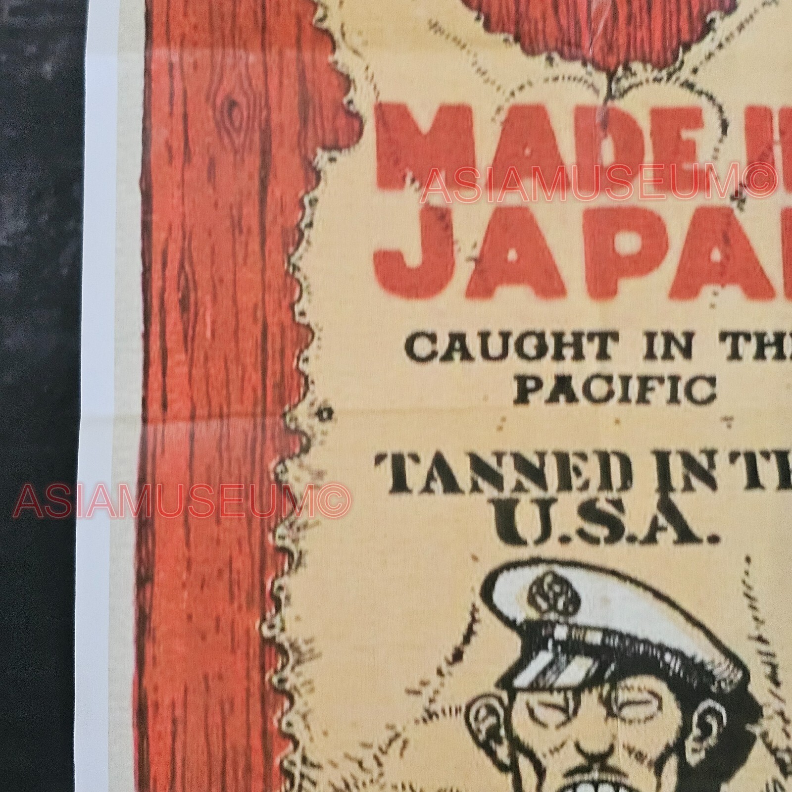 1940 WW2 USA AMERICA ANTI JAPAN JAPANESE TOJO PACIFIC WAR PROPAGANDA POSTER H31