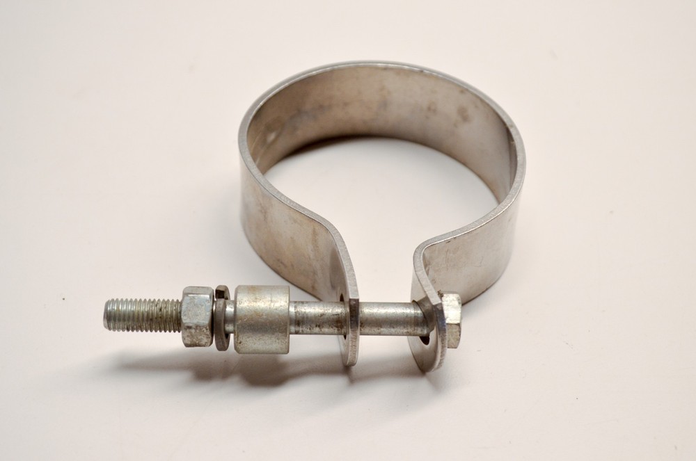 Aftermarket Chrome Exhaust Clamp