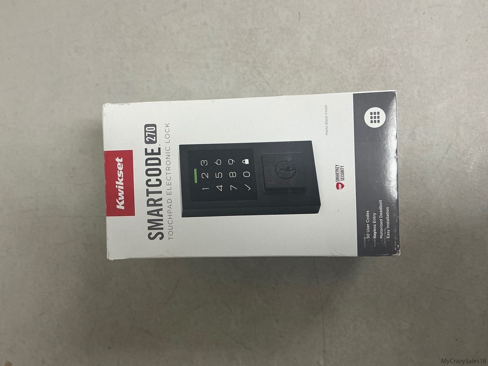 Kwikset 9270CNT-514S Contemporary SmartCode 270