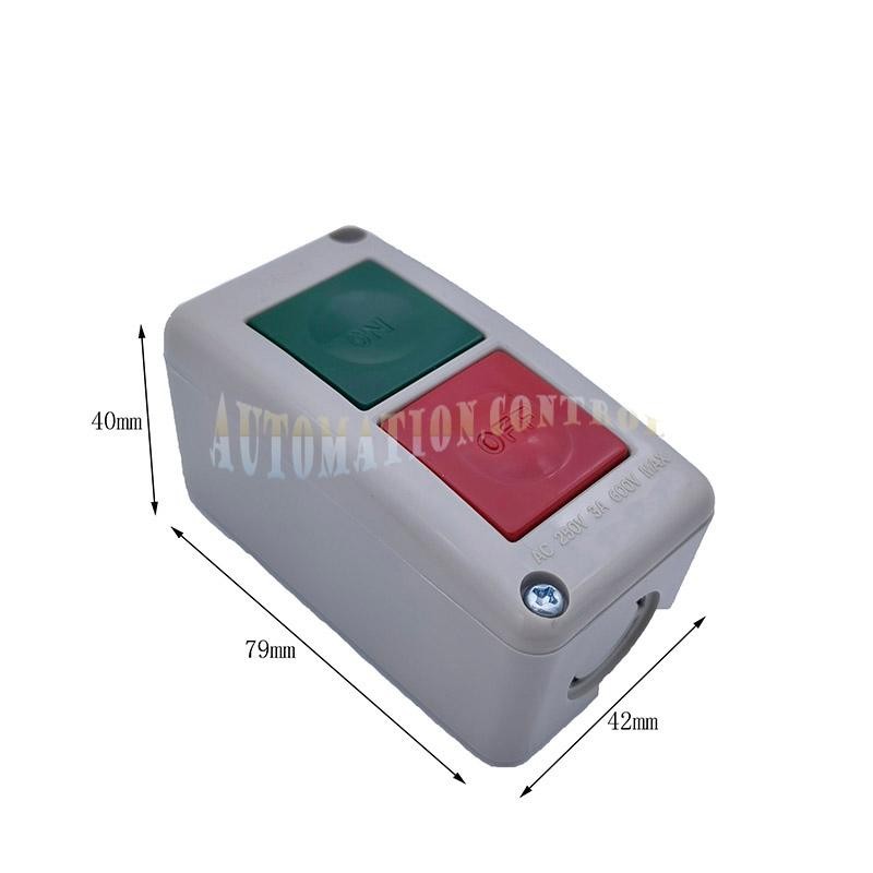 1PC New For Shihlin Push Button Switch PB-2 PB-3 Self-reset Button Box