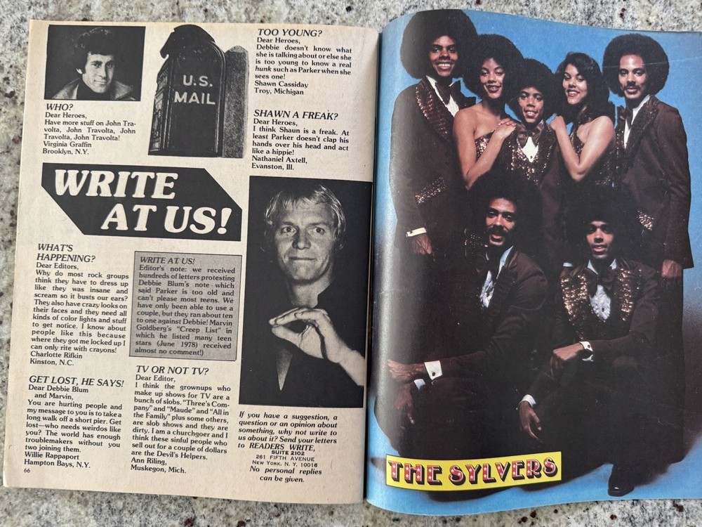 KISS 1978 TEEN HEROES KISS MAGAZINE GENE PAUL ACE PETER AUCOIN VINTAGE MEGA RARE