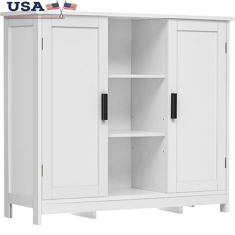 Buffet Cabinet Storage Organizer Adjustable Shelves Multi-Functional Sideboard