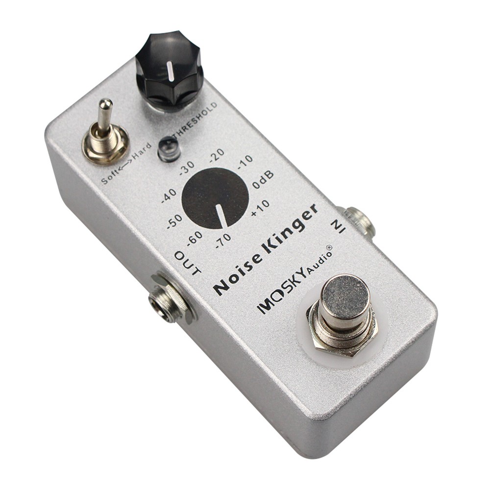 MOSKYaudio Noise Gate/Noise Reduction Processor Guitar Effect Pedal 2 Modes