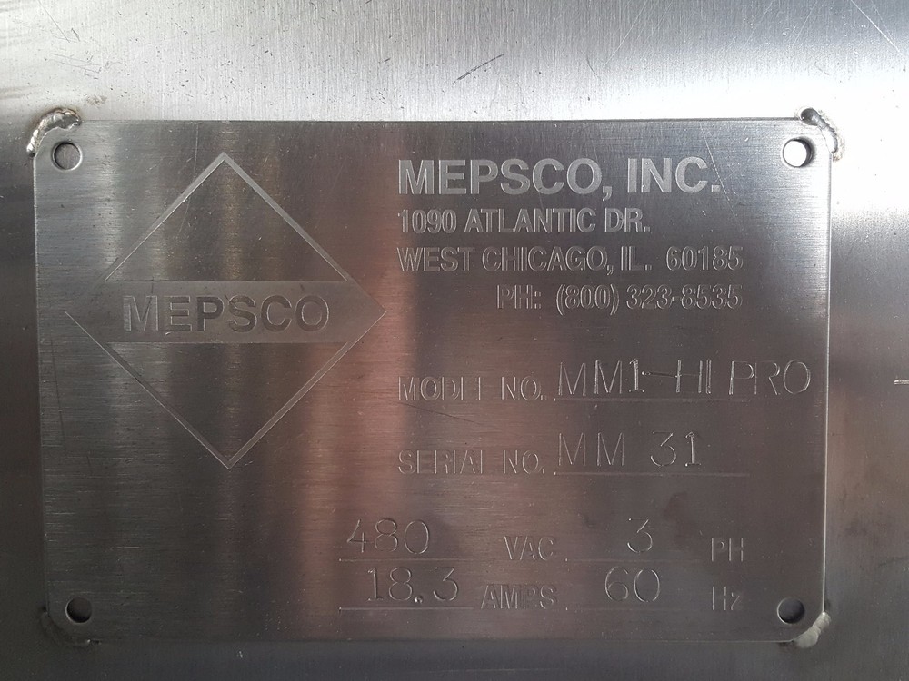 MEPSCO Meat Maceration Model # MM1-HI Pro