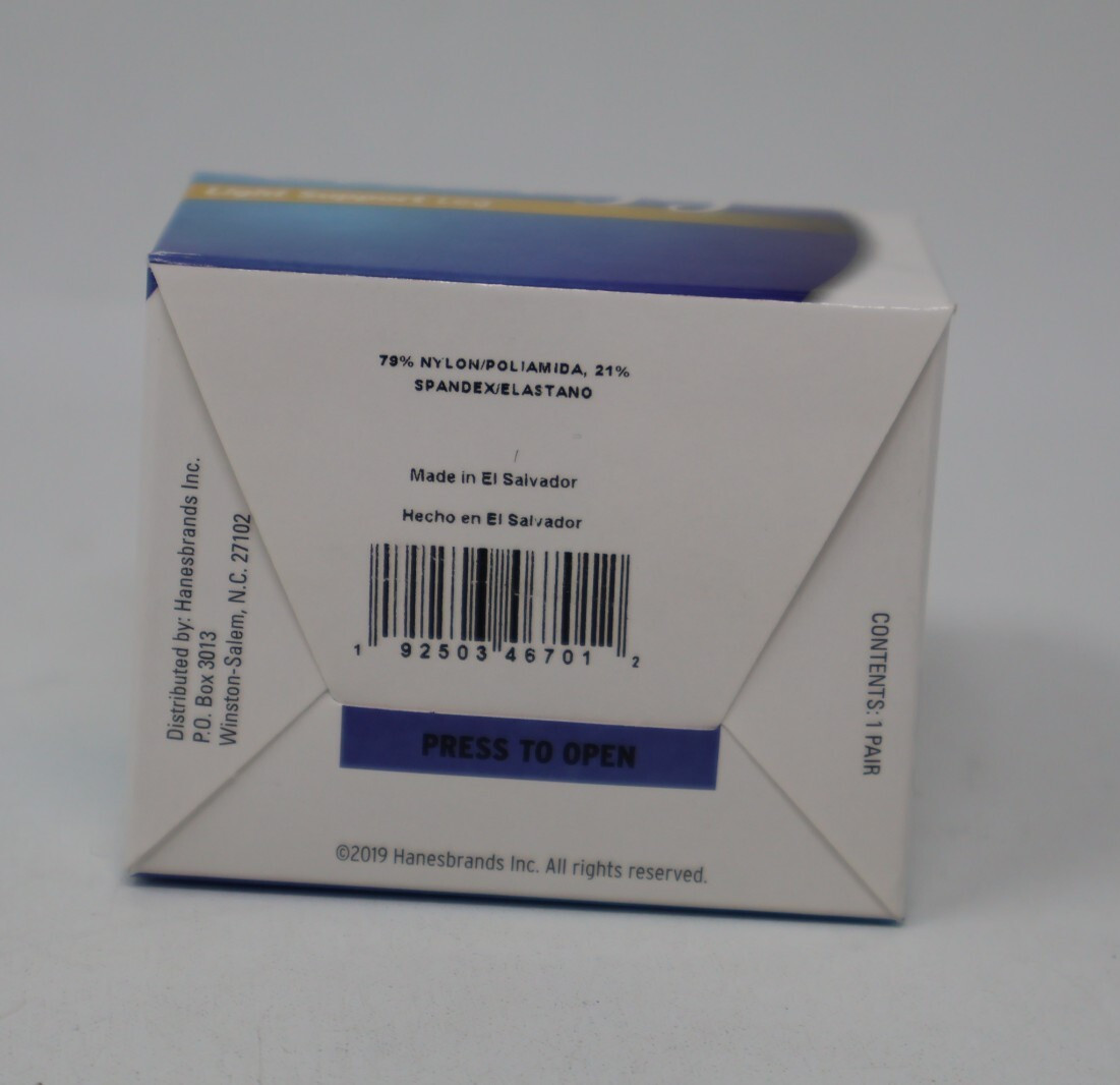 L'eggs Sheer Energy Light Support Leg Control Top Pantyhose Suntan B Lot of 4