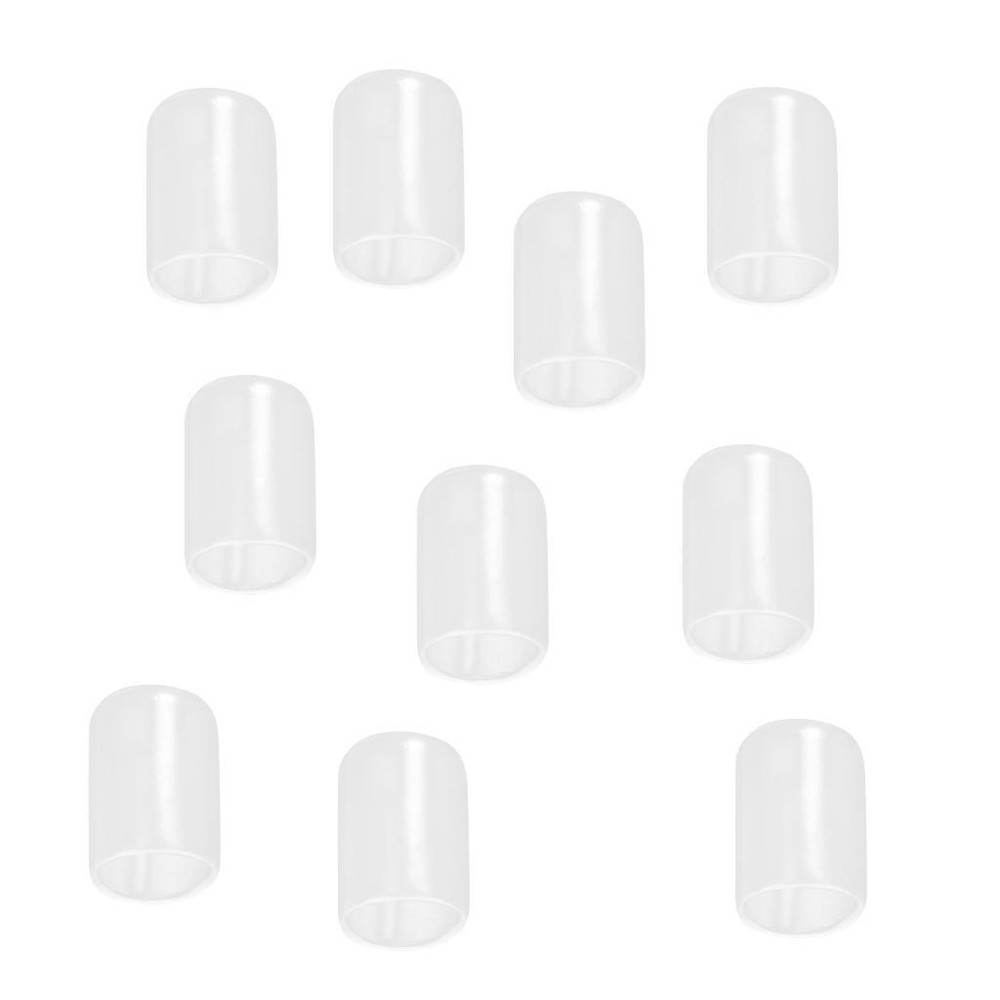 10Pcs Clear Silicone Sleeve Billiard Accessory