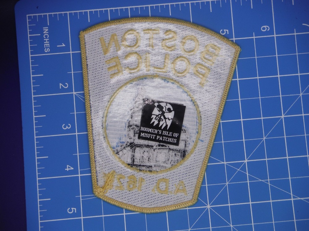 Boston Massachusetts Police patch-GP