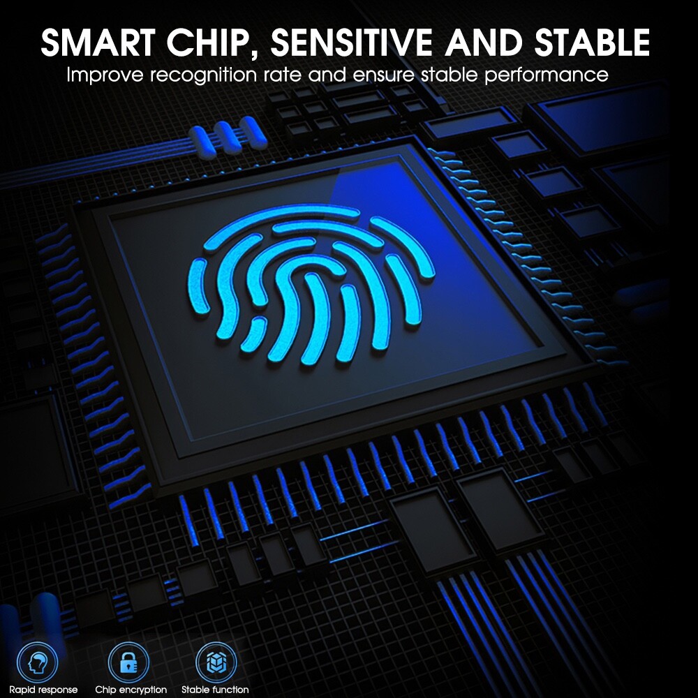 Touchless Fingerprint Keypad Door Lock