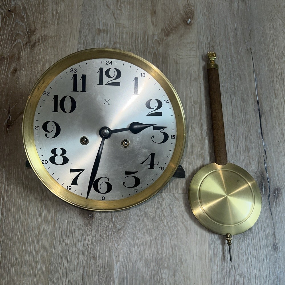 Antique German Junghans chiming clock