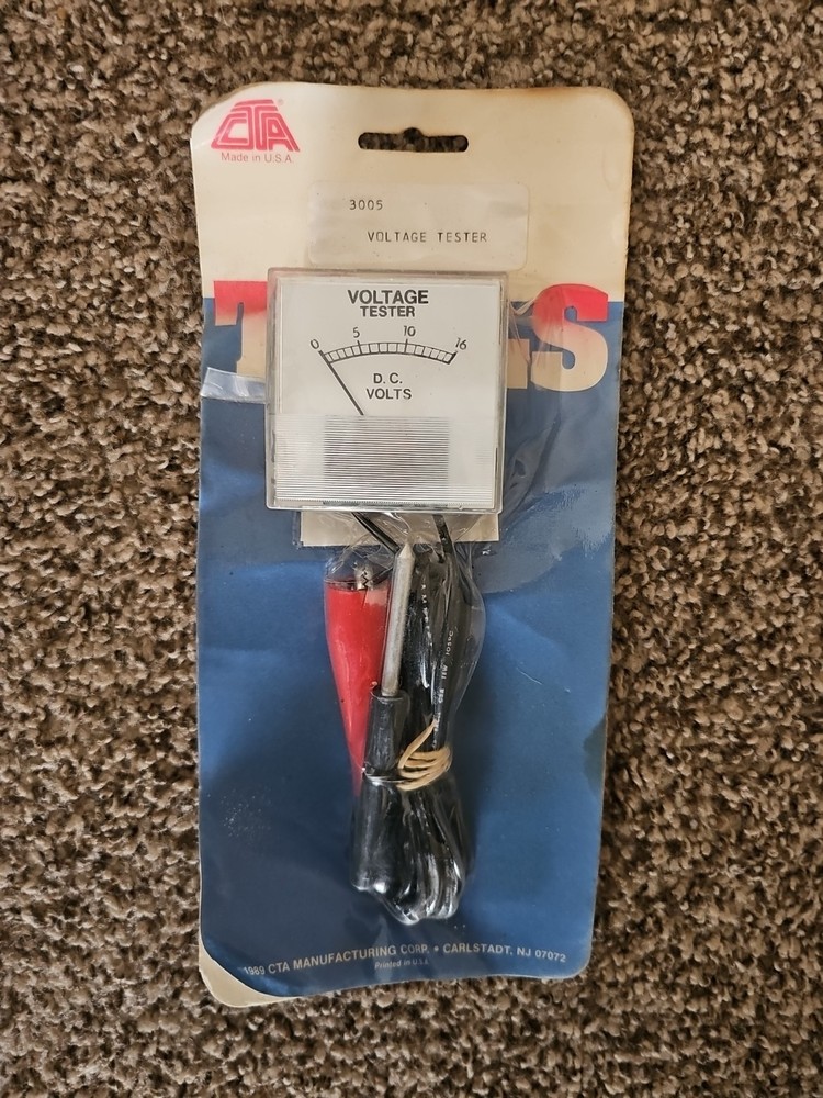 Vintage CTA Voltage Tester 3005