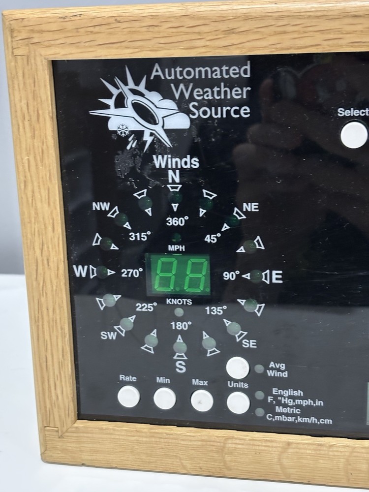 UNTESTED Automated Weather Source Inc DISP D-97