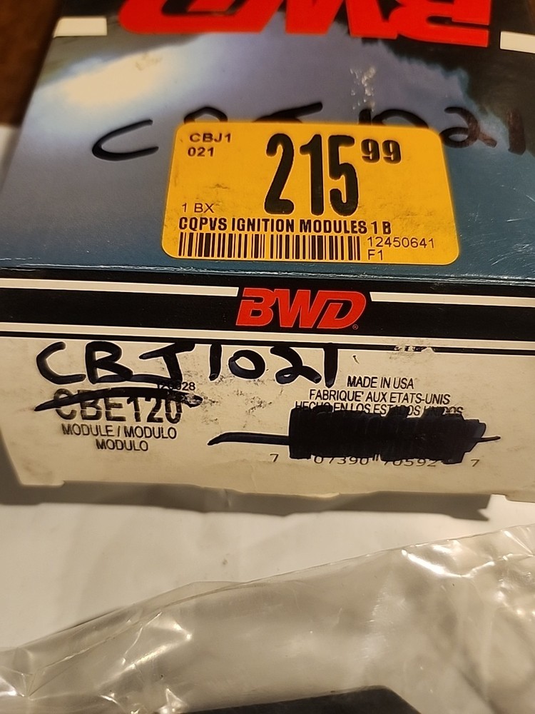 Ignition Control Module BWD Automotive CBJ1021