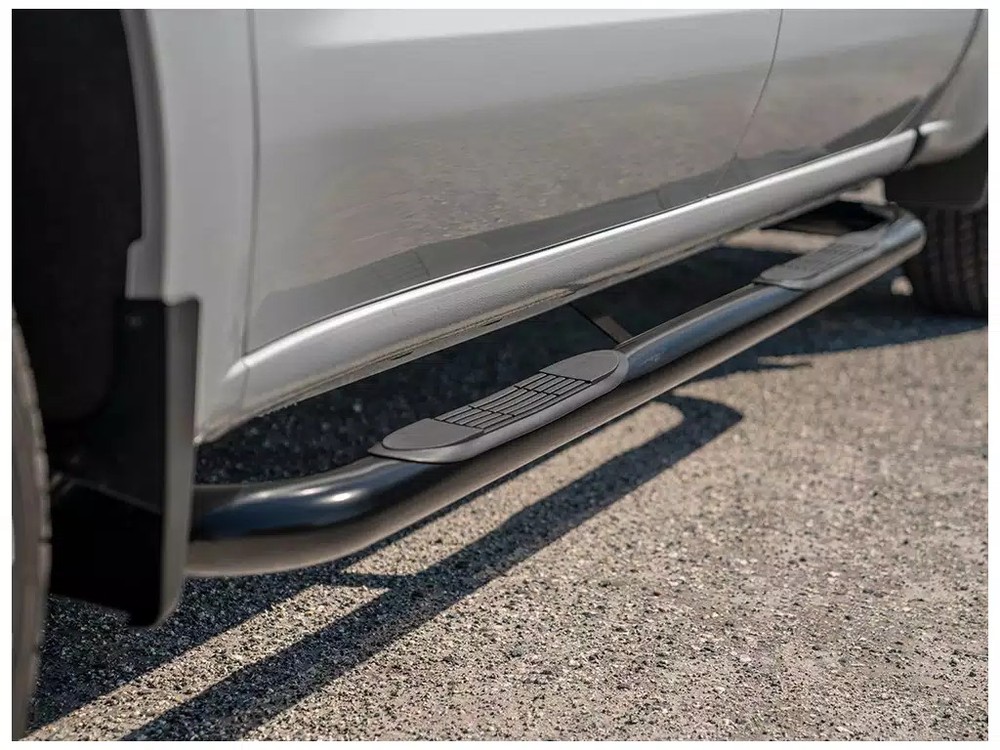 Ionic 3" Black Nerf Bars Fits 2006-2010 SUV Hummer H3