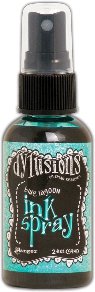 Dylusions Ink Spray 2oz-Blue Lagoon