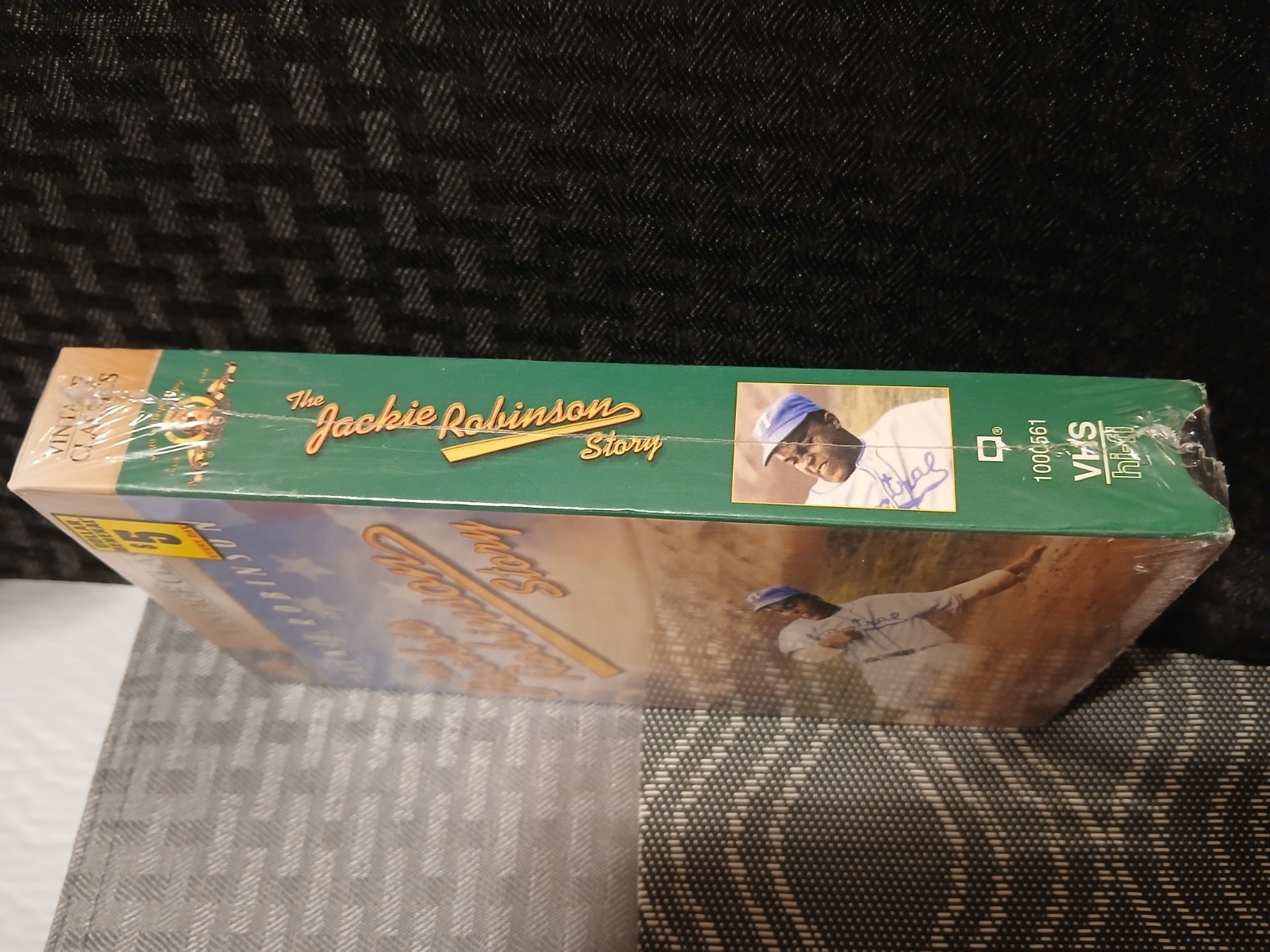 JACKIE ROBINSON in VINTAGE CLASSICS Jackie Robinson Story VHS