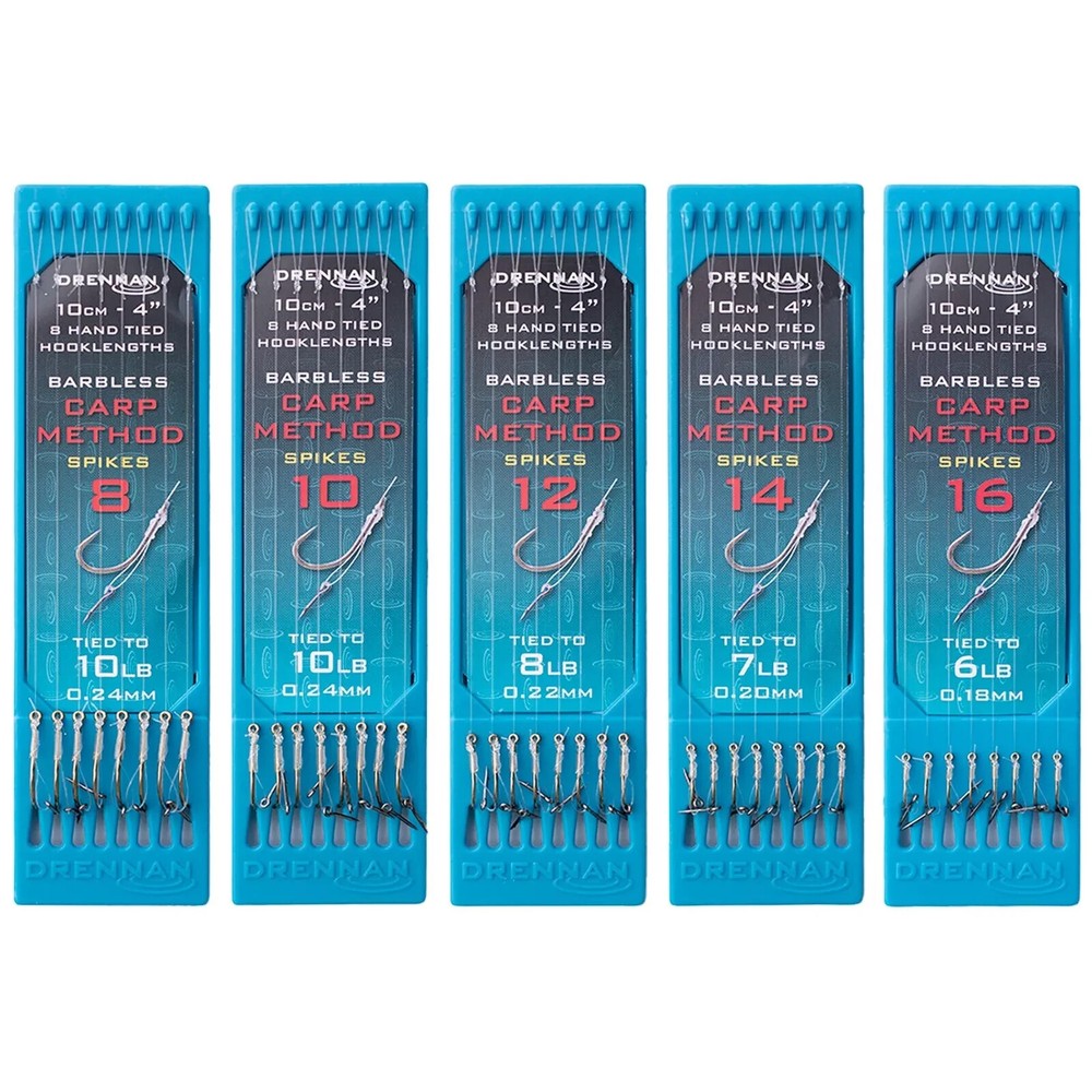 Drennan Carp Method Spike - 4" Hook Plate System - All Hoooks Sizes